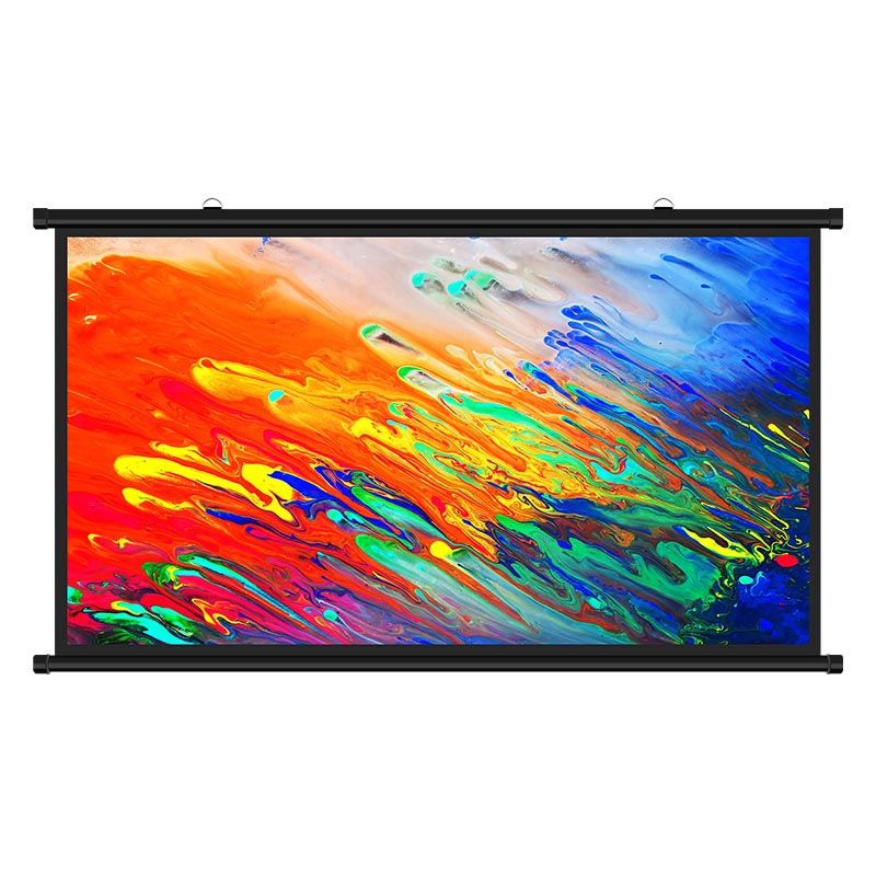 ¿Qué es una pantalla de pared manual y por qué sigue siendo la mejor opción para soluciones de proyección rentables?