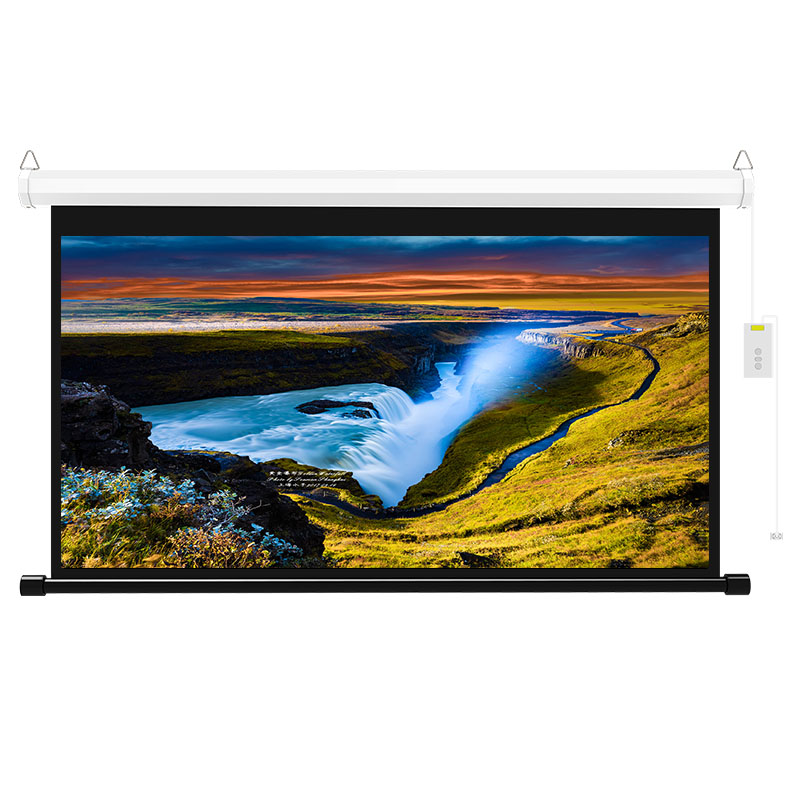 ¿Por qué elegir una pantalla de proyección eléctrica HD 16:9 de 120 pulgadas para su cine en casa?