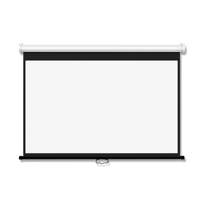 Pantalla de proyección HD con bloqueo manual