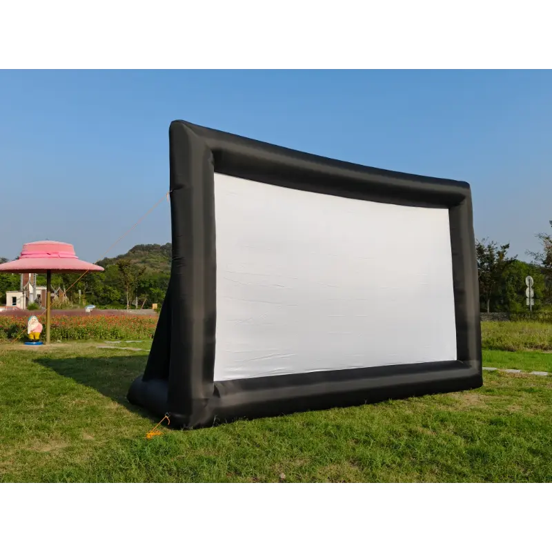 Pantalla inflable al aire libre portátil impermeable